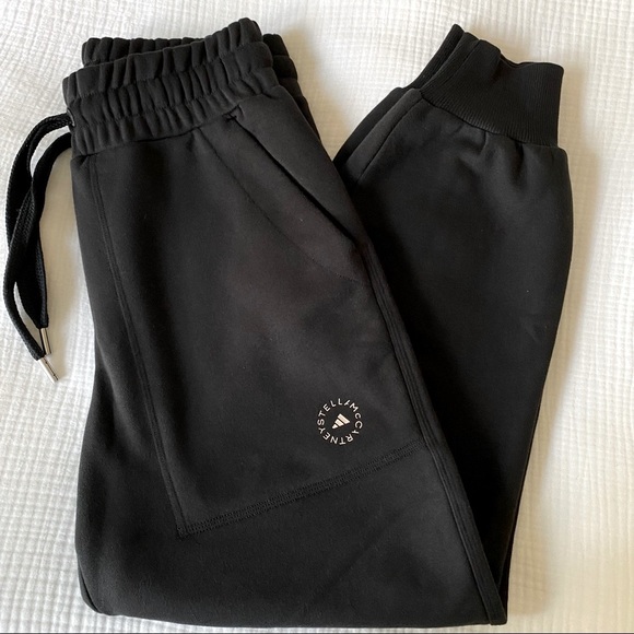 Adidas Stella McCartney Black Sweatpants - Like New! Size Small - Picture 11 of 13